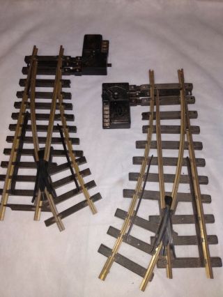 Aristo - Craft Trains 11205 & 11215 Remote Right Hand and Left Hand Switch Tracks 2