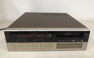 Zenith Vr2300 Vhs Recorder 6 Head Model Vintage Audio / Video Recorder