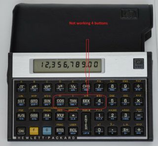 Hewlett - Packard HP 11C Calculator - Not 4 buttons 2
