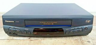 Panasonic 4 Head Hi - Fi Stereo Omnivision Vhs Player Recorder Model Pv - 8451