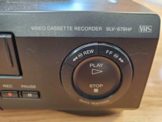 SONY SLV - 679HF VCR Video Cassette Recorder VHS Player w Remote PARTS 3