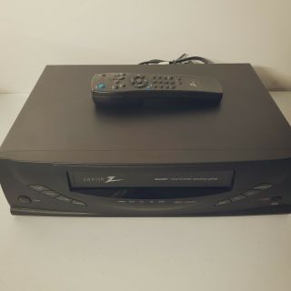 Zenith Vrb420 Vhs Vcr Player Recorder 4 Head With Remote Speakez