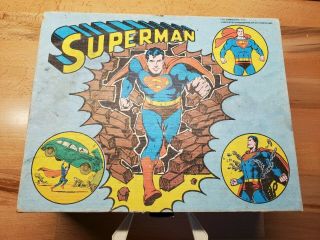 Vintage Superman 1978 Record Player SP - 19 Dejay and plays 45s 3