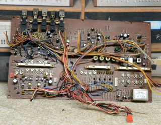 Teac Pcb - 115 Circuit Board From X - 1000r Reel - To - Reel Tape Deck
