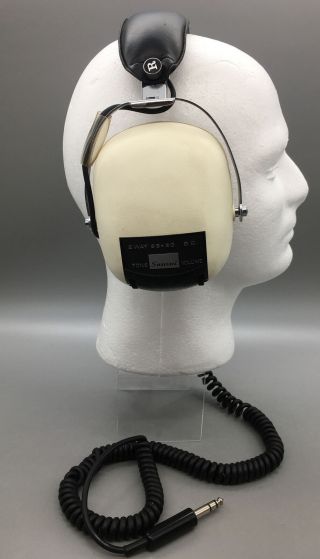 Vintage Sansui Adjustable Headband 2 Way Headphones Ss - 20 (japan) - D17