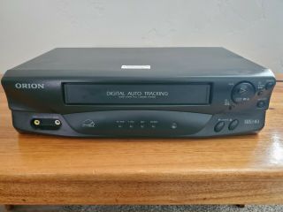 Orion Vr213 4 Head Hi - Fi Vhs Vcr Player Video Cassette No Remote
