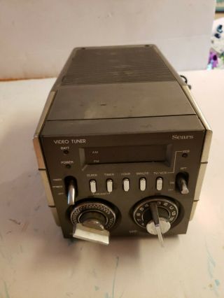 Vintage Sears Video Tuner Model No.  562.  53560150 75w 120v 60hz