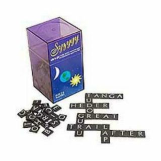 Syzygy Board Game Fast Paced Family Word Game Age 9,  1 - 12 Players Little Fish
