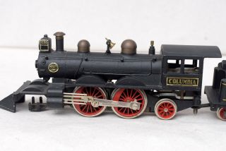 HO - Aristo Craft 2 - 4 - 2 Columbia Steam Locomotive & Tender PARTS REPAIR 3