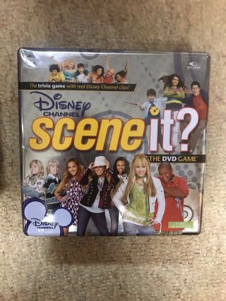 Disney Channel Scene It? The Dvd Game In Tin Box 2008