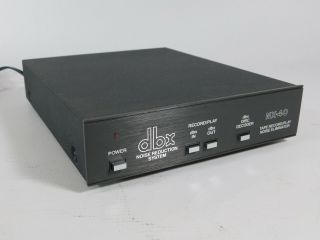 Dbx Nx - 40 Type Ii Tape Record / Play Noise Eliminator