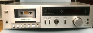 Vintage 80s Technics Rs - M14 Stereo Cassette Deck - Playback -