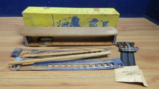 O Scale 2 Rail Kit Walthers Wood Cast Interurban To Complete 13 3/4 " 598501