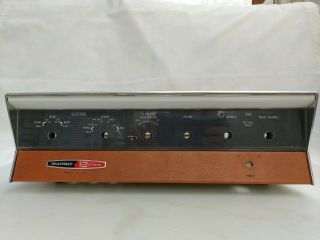 Heathkit Aa - 100 Tube Amplifier Chassis / Case With Bottom Cover