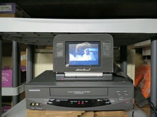 Daewoo DV - T8DN Video Cassette Recorder VCR 4 Head Hi - Fi VHS Player 2