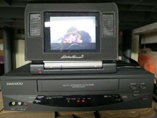 Daewoo DV - T8DN Video Cassette Recorder VCR 4 Head Hi - Fi VHS Player 3