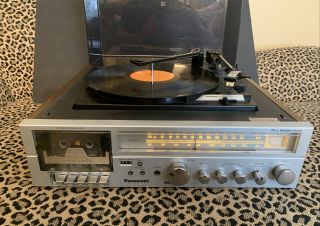Panasonic Se - 2519 Stereo Radio/cassete/record Player.