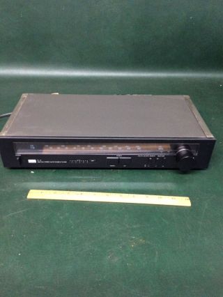 Sansui T - 7 Am/fm Stereo Auto Search Tuner Black Case