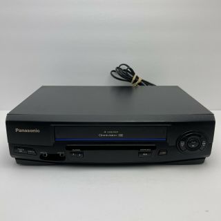 Panasonic Pv - V4021 4 - Head Omnivision Vhs/vcr Player Recorder - No Remote