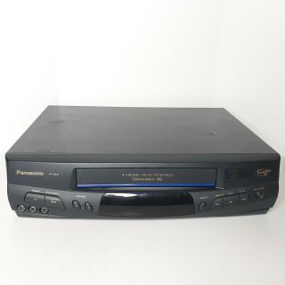 Panasonic Pv - 8451 Vcr Video Cassette Recorder No Remote Vhs Player 4 Head Plus,