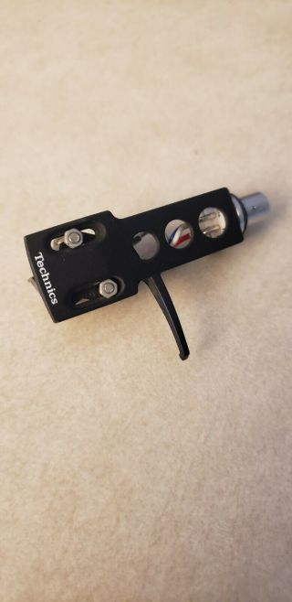 Technics Sl - 1200 Turntable Head Shell (black) W/ Wires