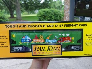 Mth Rail King O Gauge I Love Toy Trains Hopper Car W/ Coal Load No.  30 - 7554