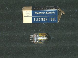 Vintage Western Electric 417a {6252} Vacuum Tube Nos.  Box