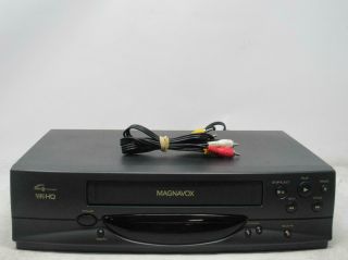 Magnavox Vru340at21 Vhs Vcr Player Recorder No Remote