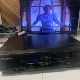 Panasonic PV - V4021 4 Head HiFi Omnivision VCR VHS Video Player Recorder - 2