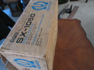 Pioneer SX - 1050 Stereo Receiver Box Only - For storage or shipment. 3