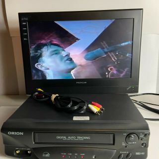 Orion Vr0212 Vcr 4 Head Hifi Vhs Video Cassette Recorder - No Remote -