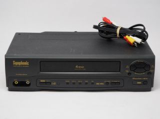 Symphonic Vr - 501 Vhs Vcr Player/recorder No Remote Great
