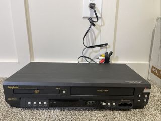 Symphonic Video Cassette Recorder Vcr & Dvd Cd Player Sd7s3,  Cables No Remote