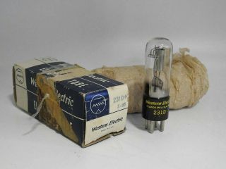 In The Carton Western Electric 231d Audio Amplifier Vacuum Tube