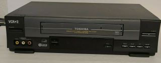 Toshiba W - 528 4 - Head Vcr Video Cassette Recorder Vhs 100 Euc