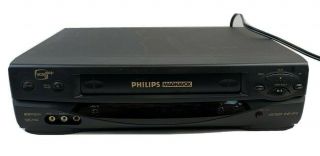 Philips Magnavox Vcr 4 - Head Hi - Fi Vrz255 At01.  And Eb - 2999