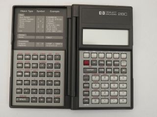 Hewlett Packard Hp 28c Scientific Calculator Made In Usa