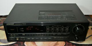 Pioneer Sx - 201 Stereo Receiver Graphic Equalizer Am/fm Tape / Cd / Phono