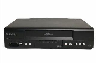 Magnavox Vcr 4 Head Hq Vhs Player Video Cassette Recorder Model Mvr440mg/17