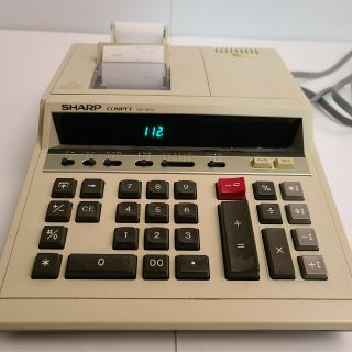 Sharp Compet Qs - 1604 Electronic Calculating Machine -