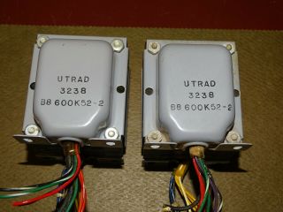 Pair,  Utrad/triad Type 3238 Transformers For Tube Amp