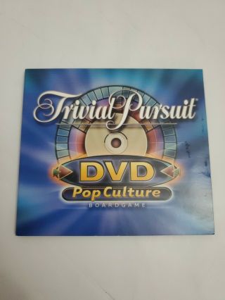 Trivial Pursuit Dvd Pop Culture Replacement Dvd Only