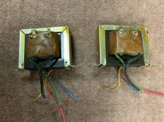 2 Packard Bell Dpa 30 - 3 & 4 Stereo Tube Amplifier 6bq5 El84 Output Transformers