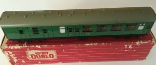 Hornby Dublo 4055 Corridor Coach Brake / 2nd - Export Box