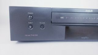 RCA VR617HF HiFi Stereo VCR VHS Player Recorder No Remote Heads Cleaned 3