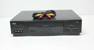 Rca Vr624hf Hi - Fi Stereo 4 Head Video Cassette Recorder Vhs Player