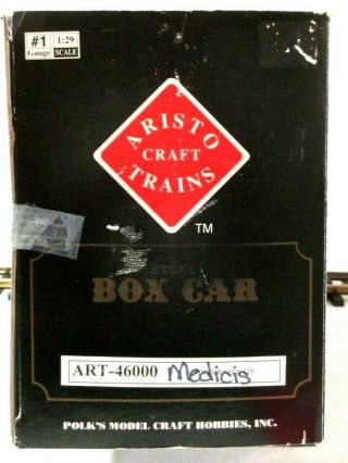 ARISTO CRAFT NWD135 CUSTOM PAINTED BISCHOFF & GAFFNEY ASSOCIATES BOX CAR 2