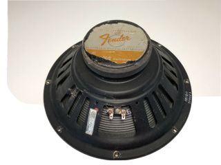 Vintage Fender Utah 12 Inch Speaker (8 Ohms) (circa 1968)