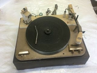 Vintage Garrard Type A Stereo 4 Speed Turntable