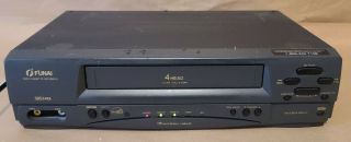 Funai F240la Vcr 4 Head Hifi Vhs Video Cassette Recorder Player -